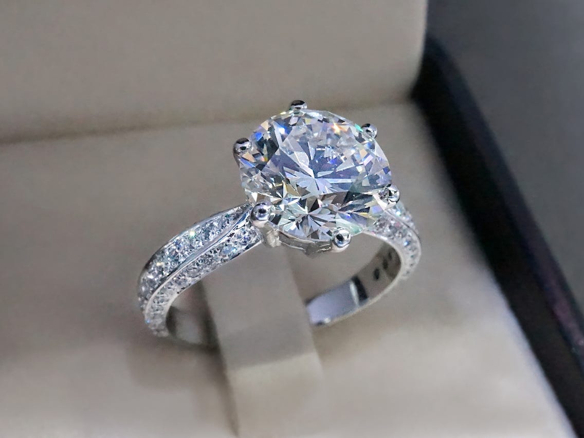 Buy the fake diamond rings that look real For Myriad Benefits