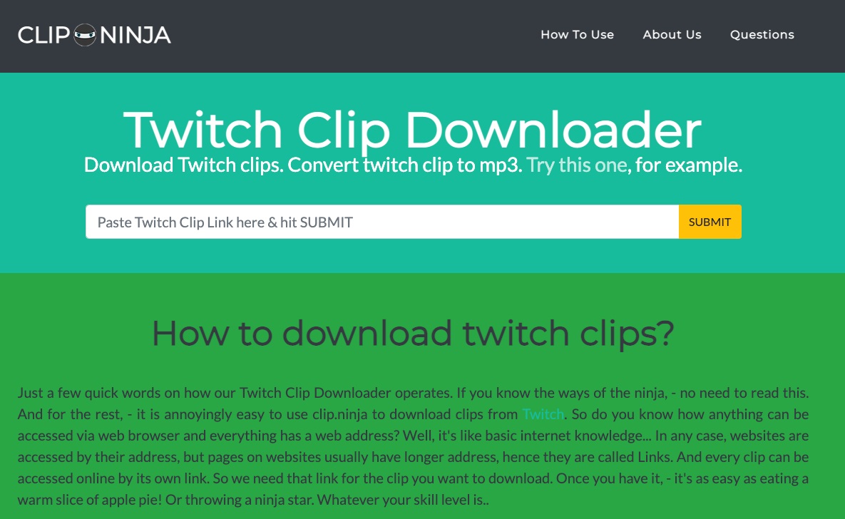 Why Use a Twitch Clip Converter?